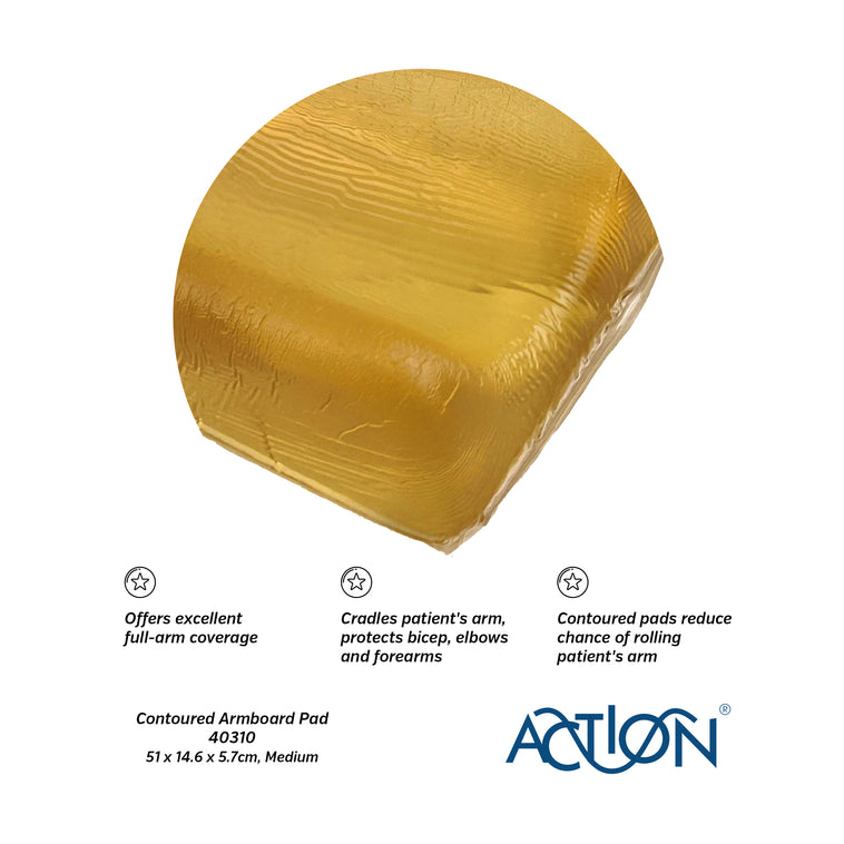Action® Reusable Contoured Armboard Pad for Pressure Management