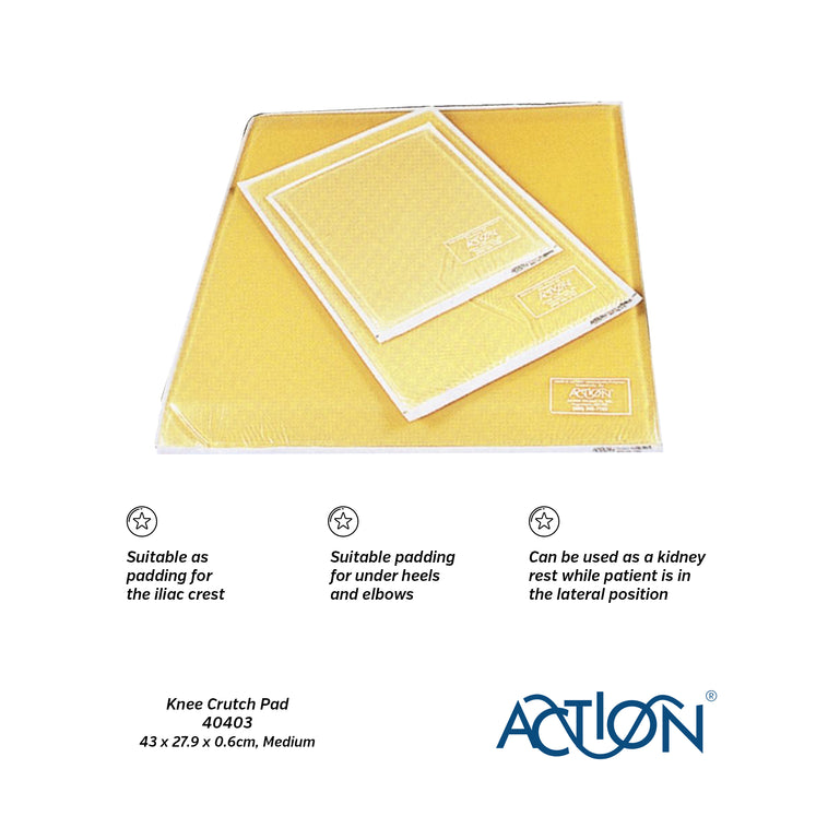 Knee Crutch Pad (43 x 27.9 x 0.6cm, Medium)