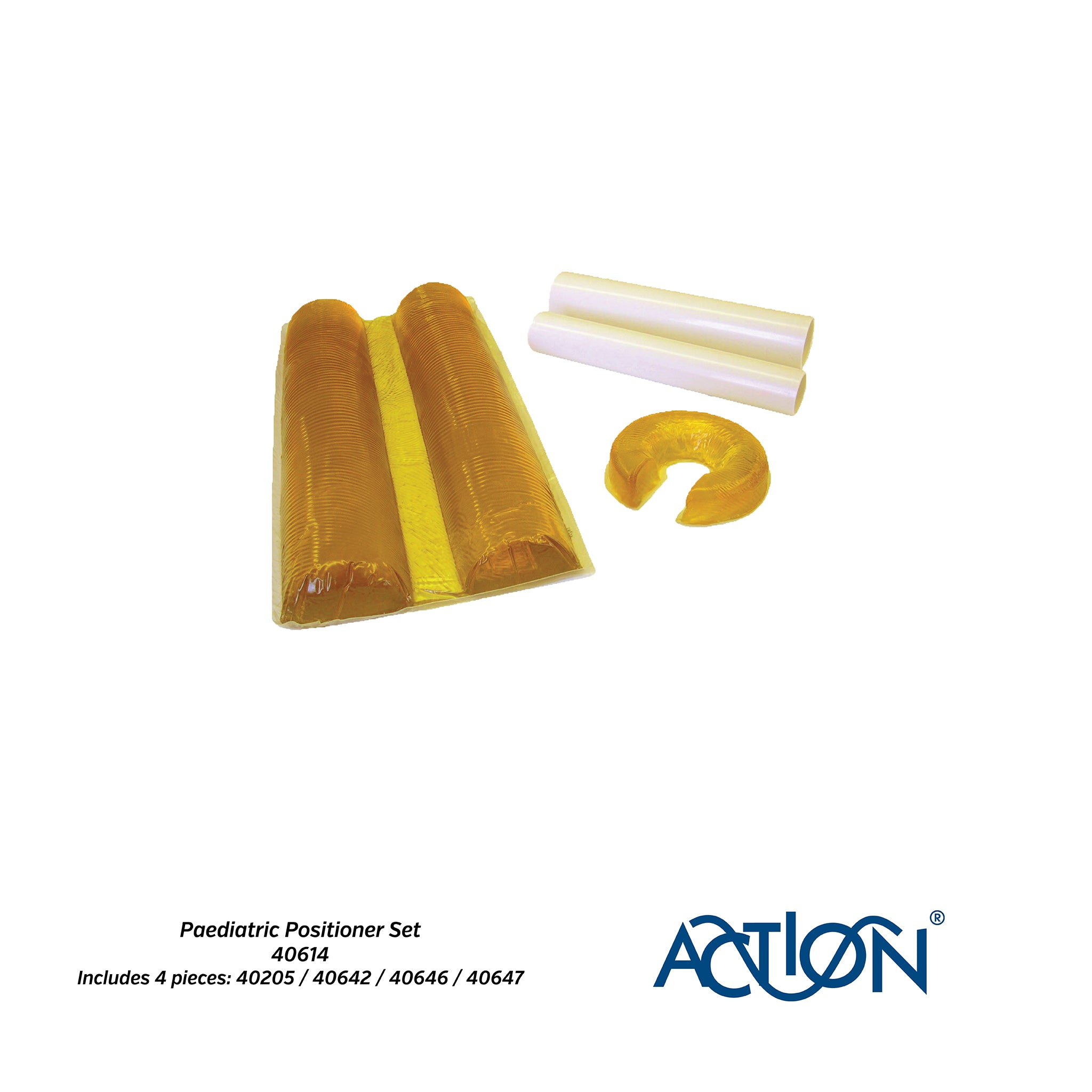 Positioner 3s Set Action® Paediatric Positioner Set (Includes 4 pieces: 40205 / 40642 ...