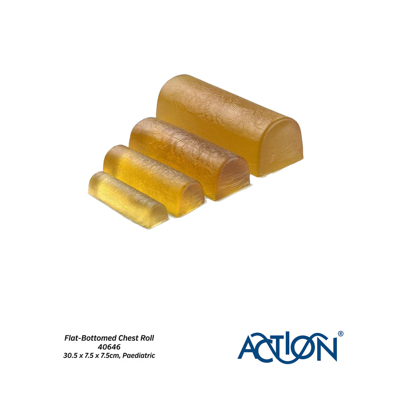 Action® Reusable Paediatric Flat-Bottomed Chest Roll for Pressure Management 