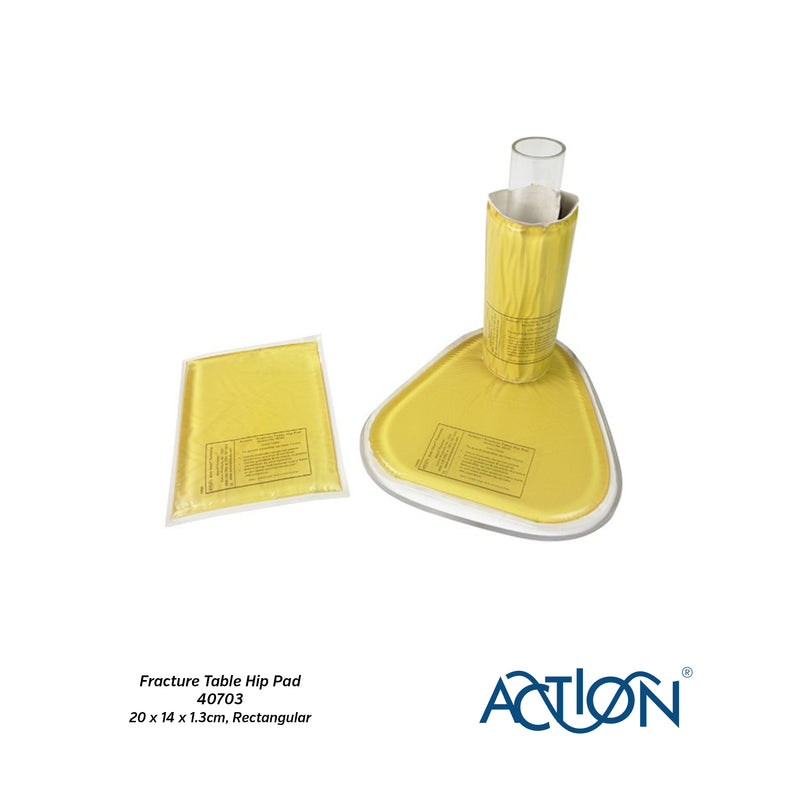 Action® Reusable Rectangular Fracture Table Hip Pad for Pressure Management 
