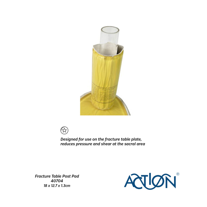 Action® Reusable Fracture Table Post Pad for Pressure Management 
