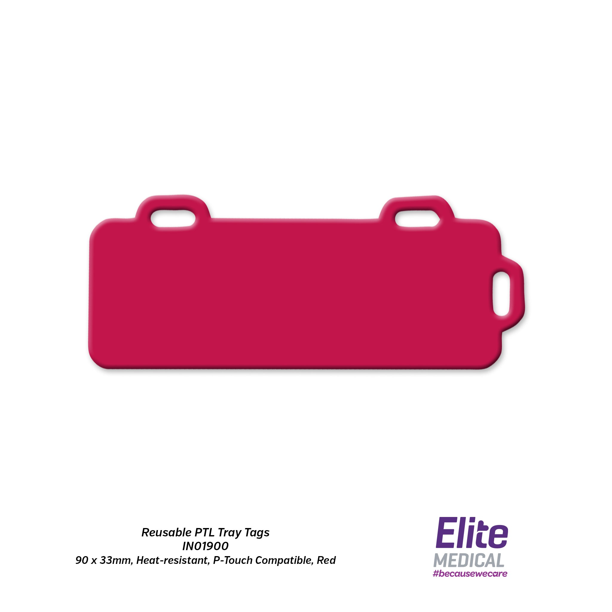 Lab Tray Tags STERIS® Reusable PTL Tray Tags (90 x 33mm) - Elite Medical