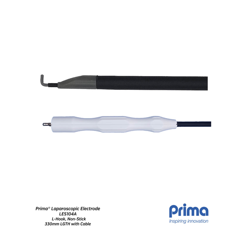 Prima® Non-stick L-Hook Laparoscopic Electrode
