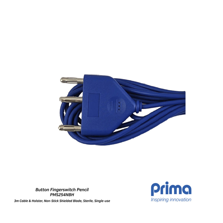 Prima® Button Fingerswitch Pencil Non-stick Shielded Blade 