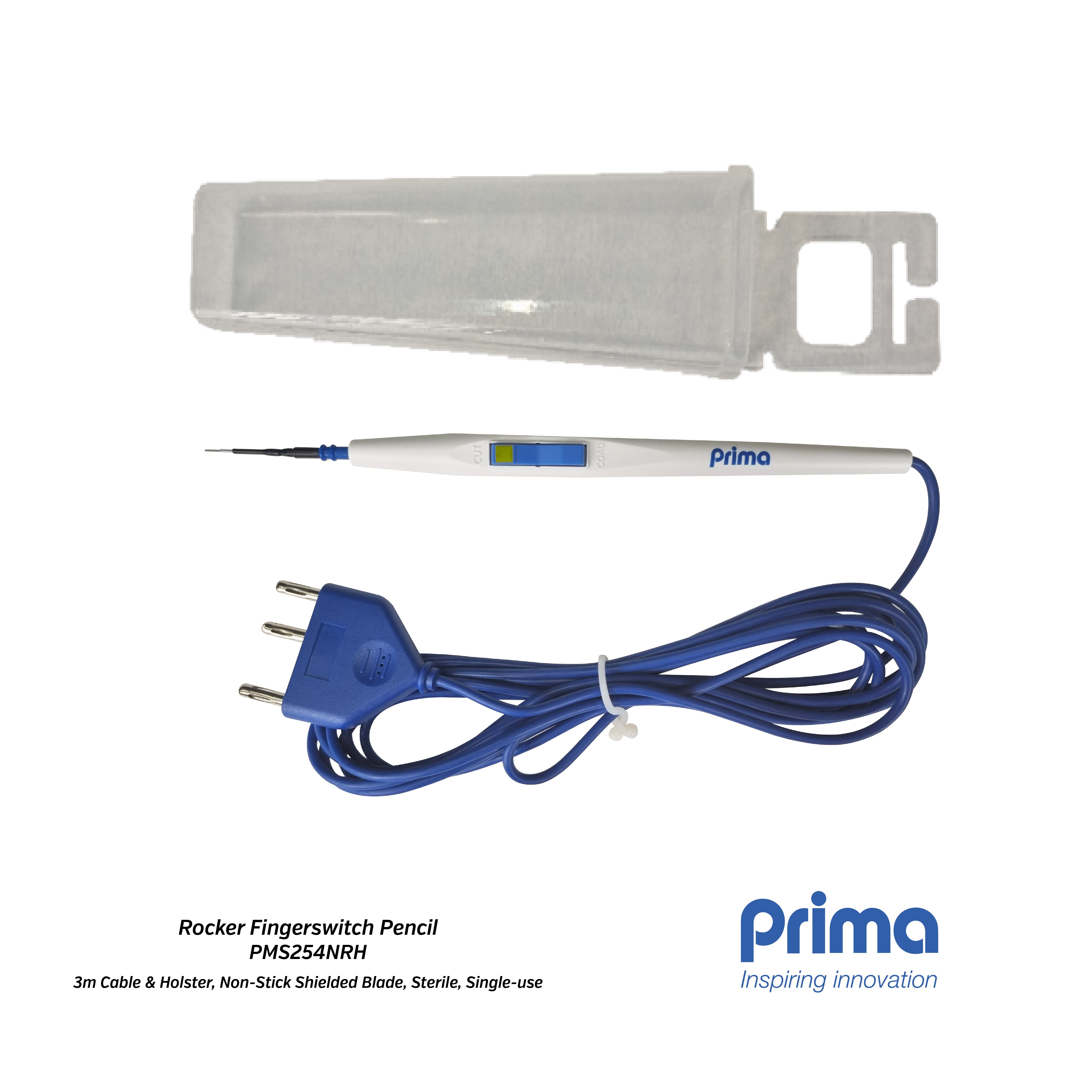 Prima Rocker Toy Prima® Rocker Fingerswitch Pencil (Rocker Switch, 3m Cable & Holster ...