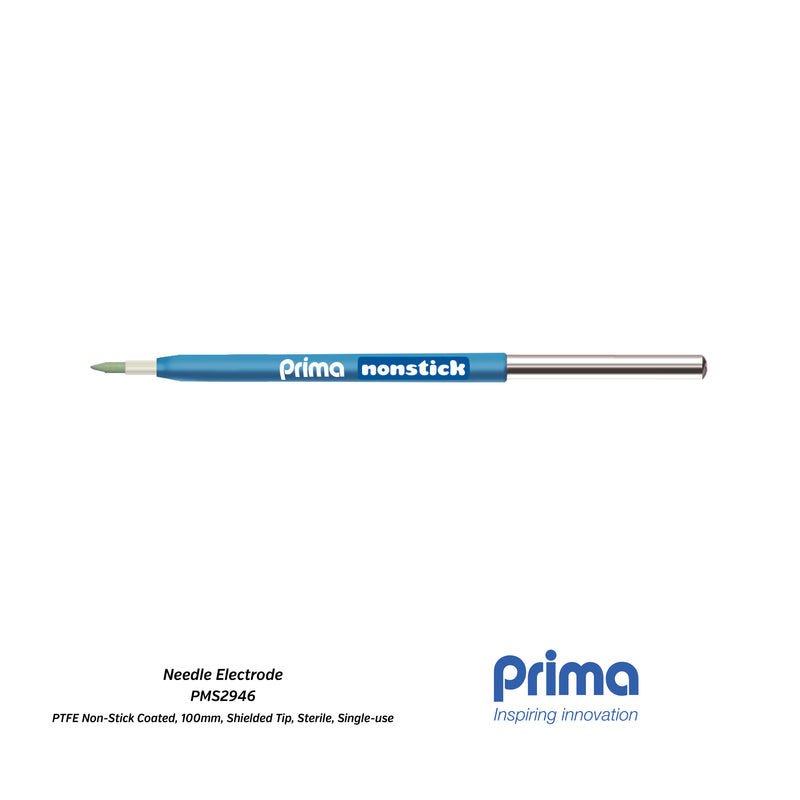 Prima® PTFE Non-stick Coated Needle Electrode with Shielded Tip