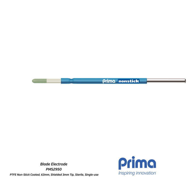 Prima® PTFE Non-stick Coated Blade Electrode with Shielded Tip